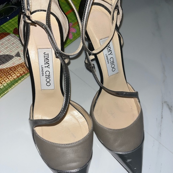 đź‘‘Jimmy Choo Mutya Colorblock heelsđź‘‘ - Picture 6 of 9